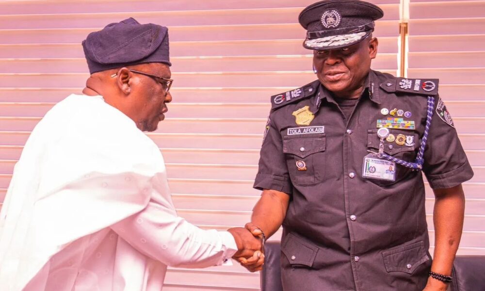 Gov. Fintiri Receives New CP, Adamawa Command