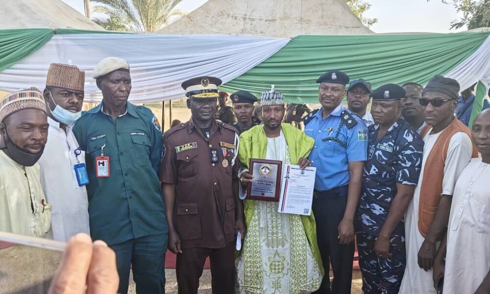 Ambassador Umar Shayi receives Security Man of the Year 2024 award