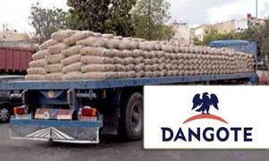 Cameron: Six trucks loaded with Dangote’s cement were apprehended in Adamawa.