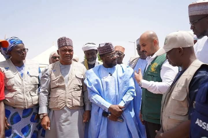 Saudi Arabia in Collaboration with Adamawa State Government Distributes Food Items to Displaced Persons